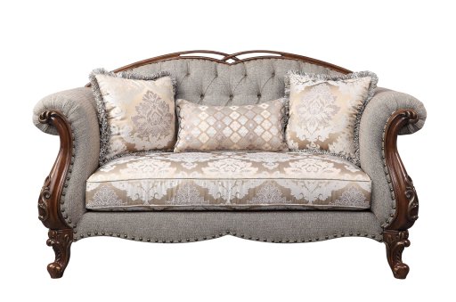 Loveseat with Pillows