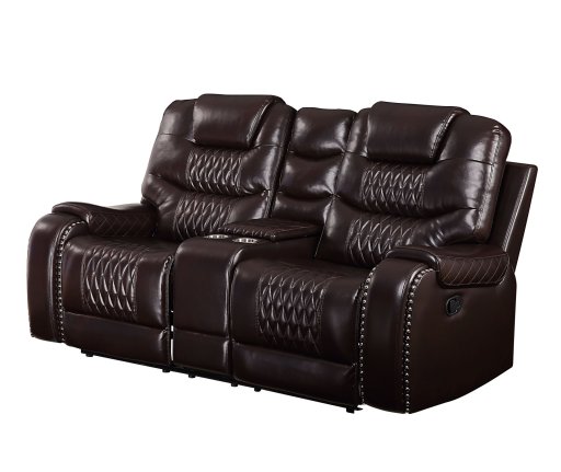 Motion Loveseat with Console