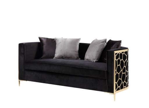 Loveseat with Pillows