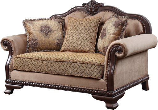Loveseat with Pillows