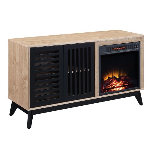 Cabinet With Fireplace