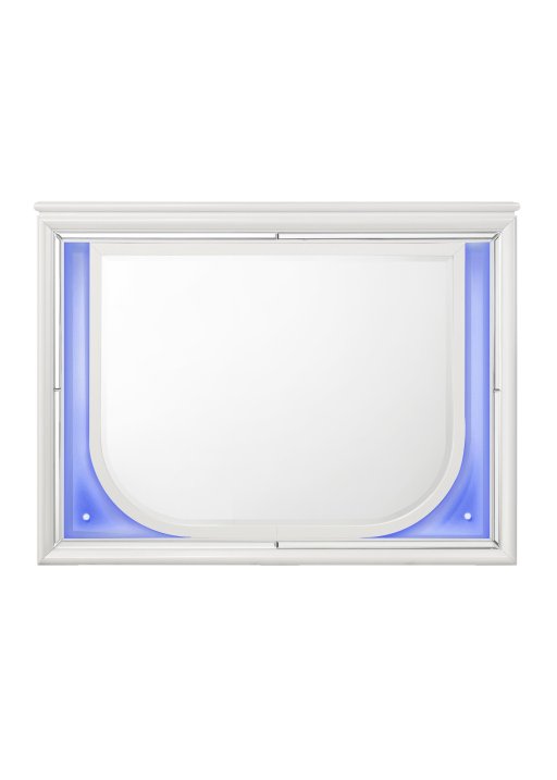 Mirror with LED