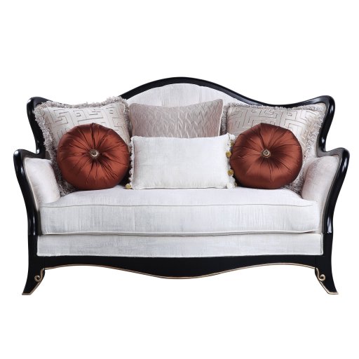 Loveseat with Pillows