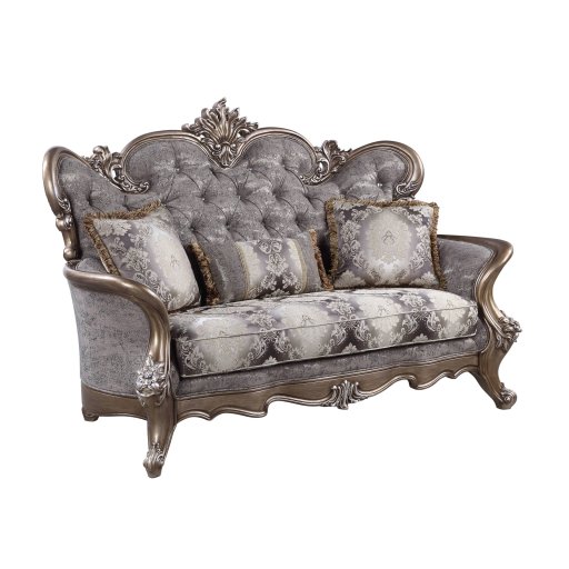 Loveseat with Pillows