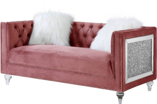 Loveseat with Pillows