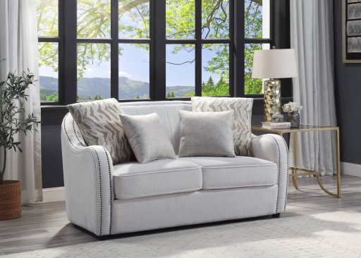 Loveseat with Pillows