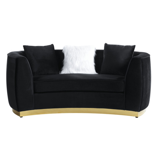 Loveseat with Pillows