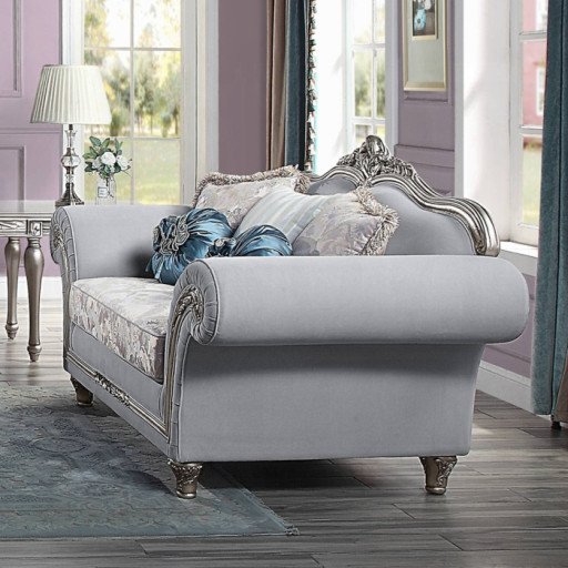 Loveseat with Pillows