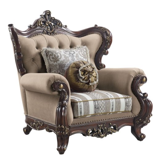 Loveseat with Pillows