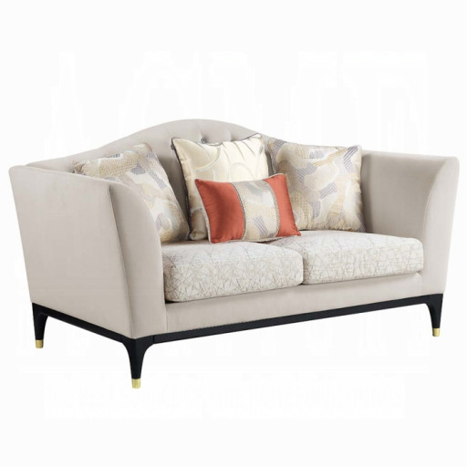 Loveseat with Pillows