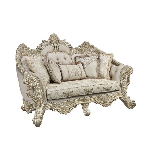 Loveseat with Pillows