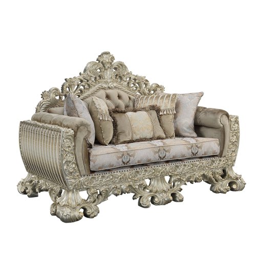 Loveseat with Pillows