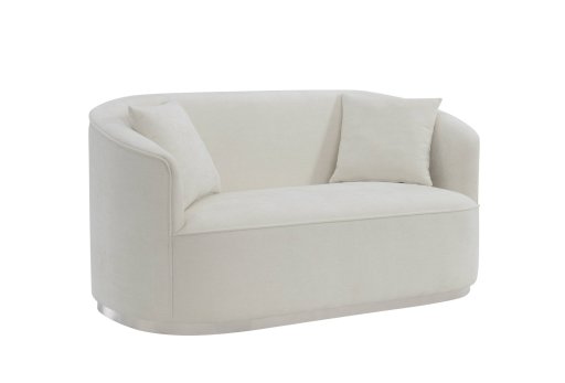 Loveseat with Pillows