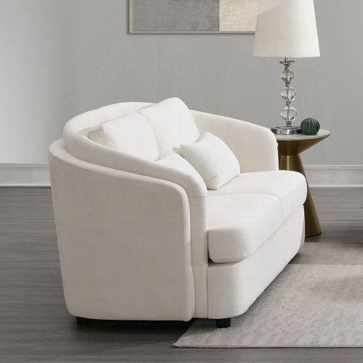 Loveseat with Pillows