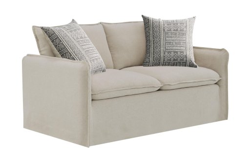 Loveseat with Pillows