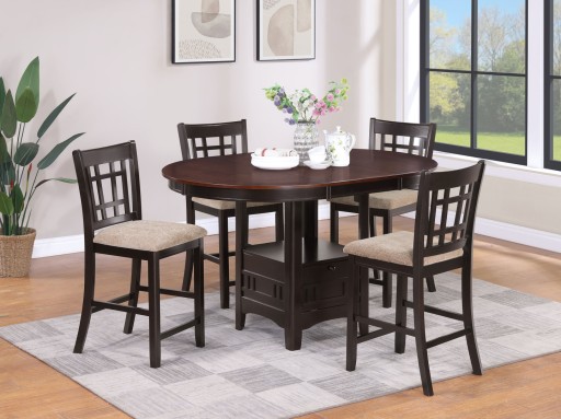 Counter Height Extension Dining Set