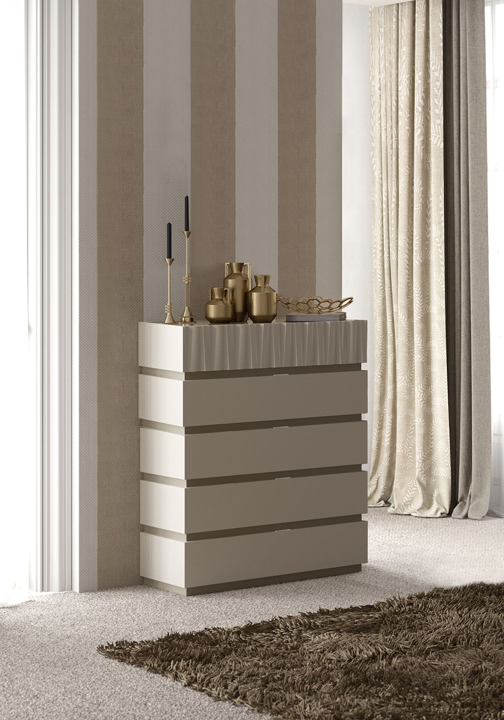 Marina Taupe Chest
