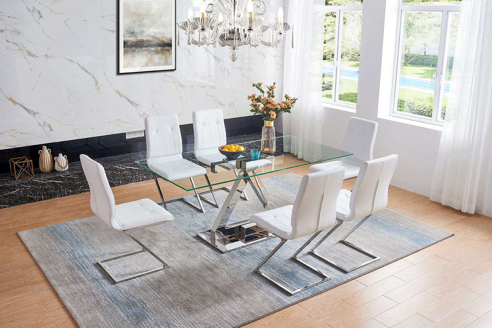 Zig Zag Dining Table