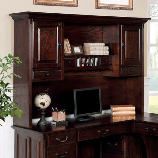 Corner Desk Hutch