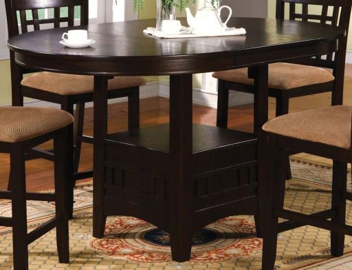Oval Counter Height Table