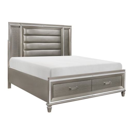 Bed W/Drawers