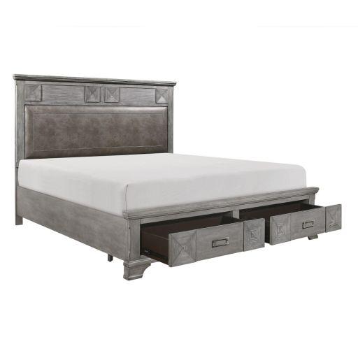 Bed W/Drawers
