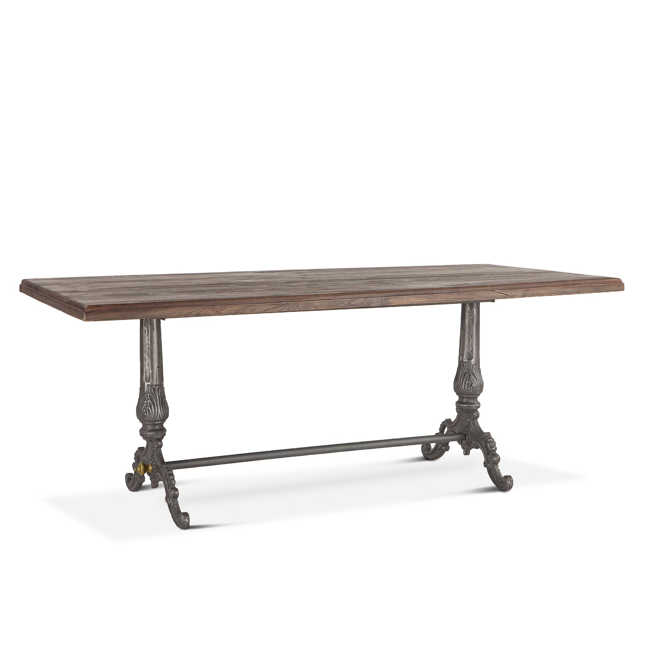 Regina-Dining Table weathered gray