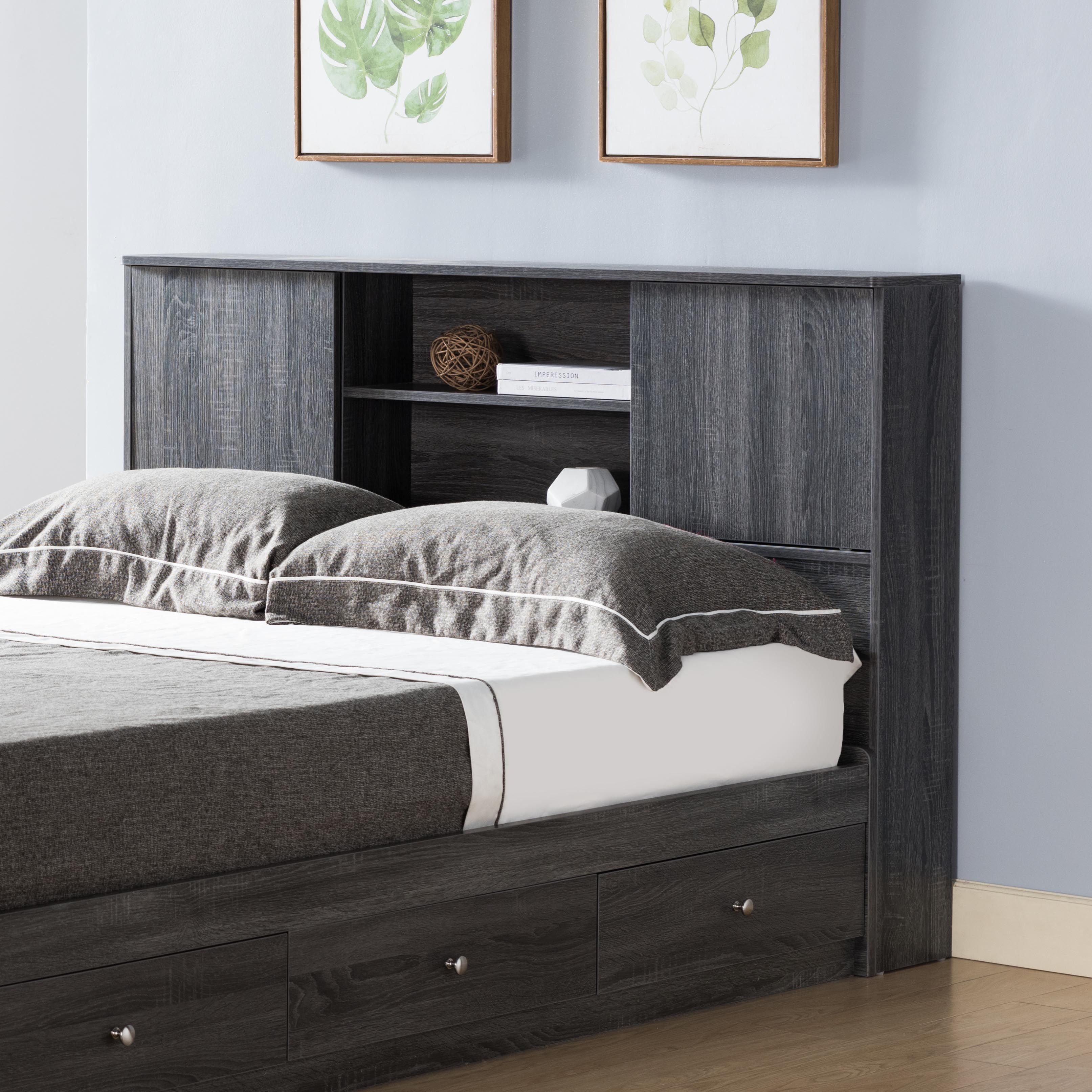 twin bookcase headboard