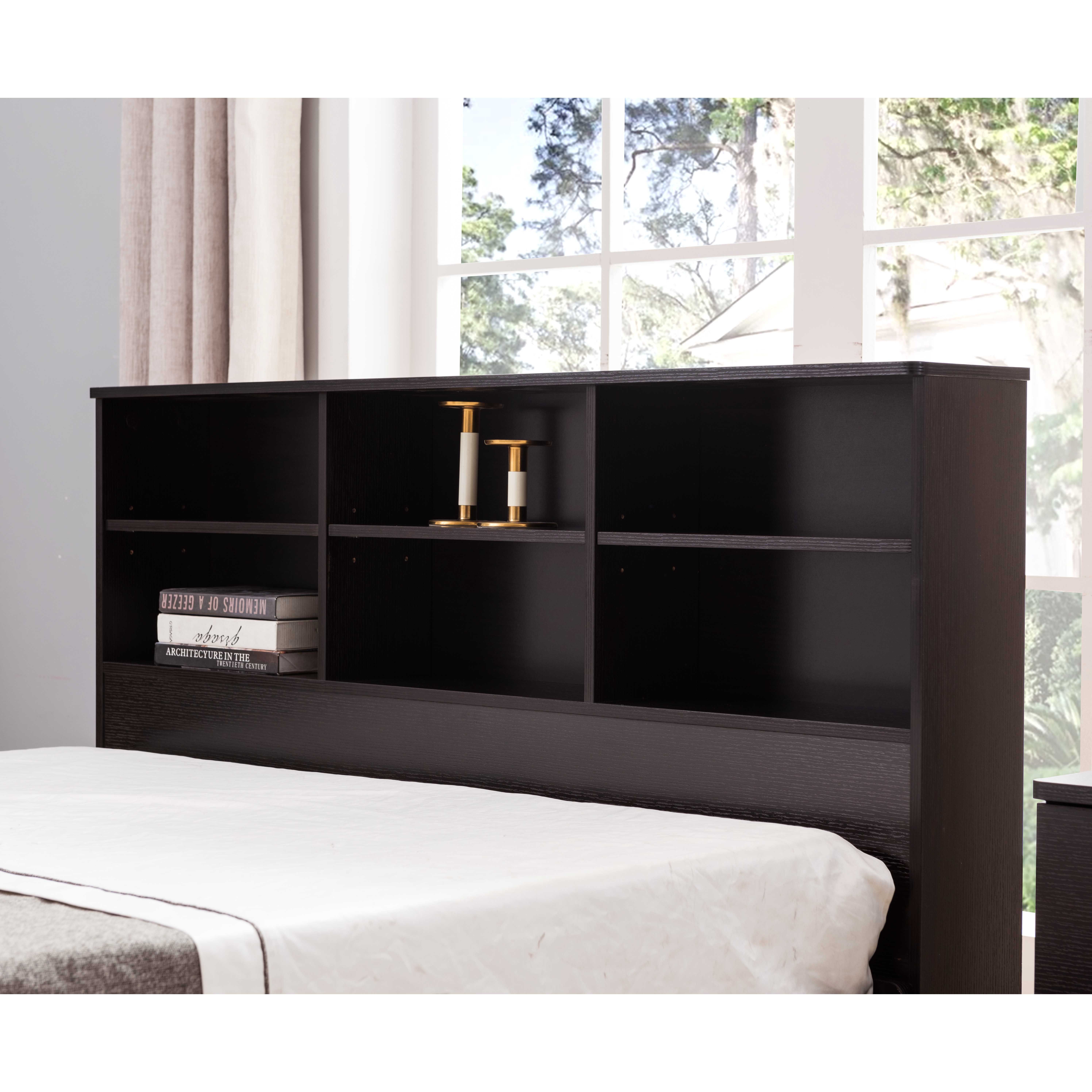 twin bookcase headboard