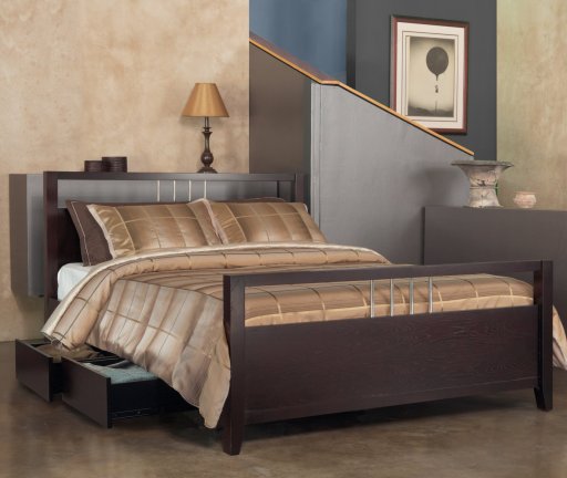 Bed W/Drawers
