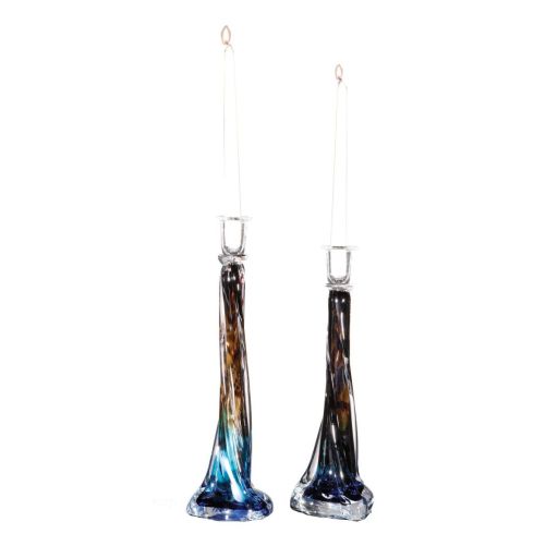Glass Candleholder