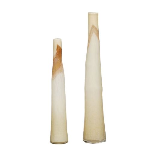 Crema Glass Vase Set