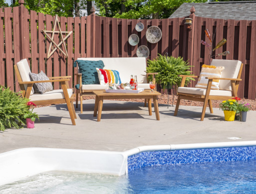 PATIO CHAT SET