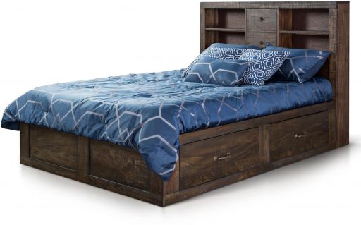 Bed W/Drawers