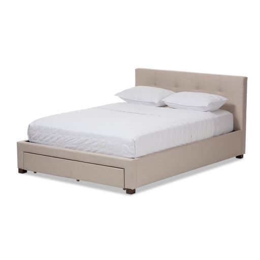 Bed W/Drawers